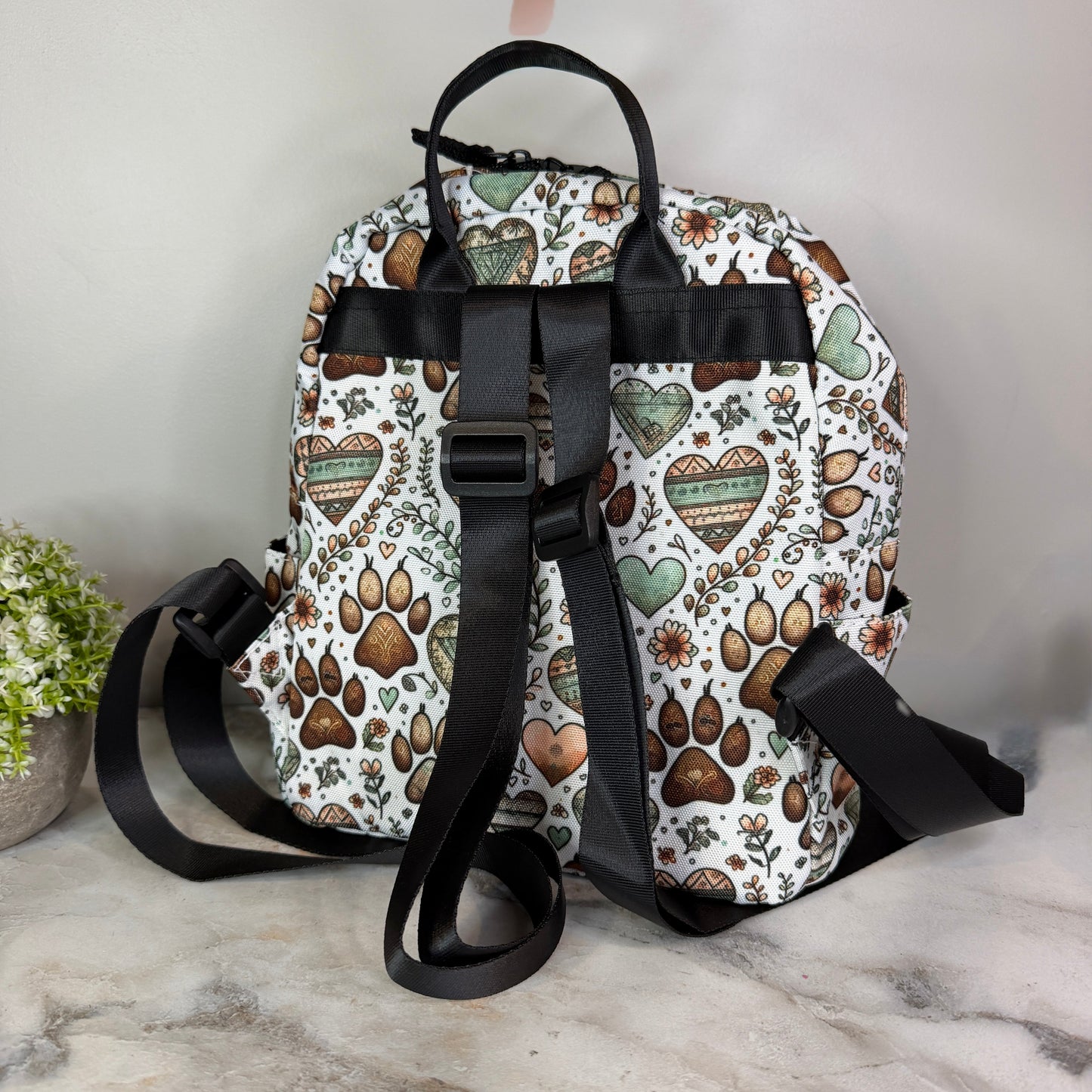 Mini Backpack - Aztec Paw