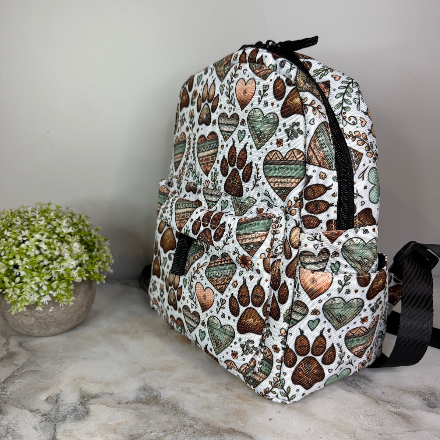 Mini Backpack - Aztec Paw