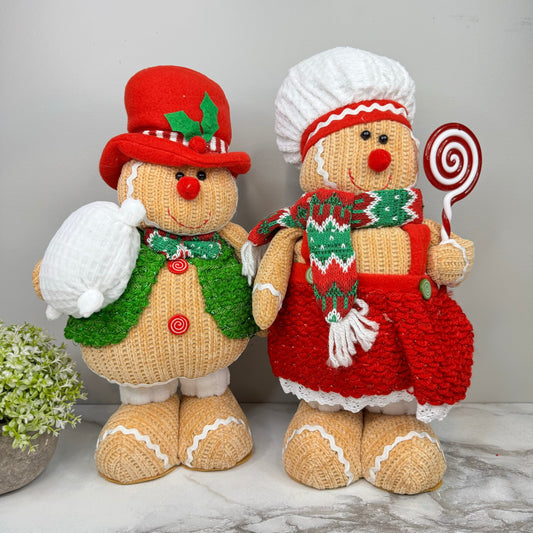 Telescopic Standing Christmas Decor - Gingerbread #2 - PREORDER 10/3-10/6