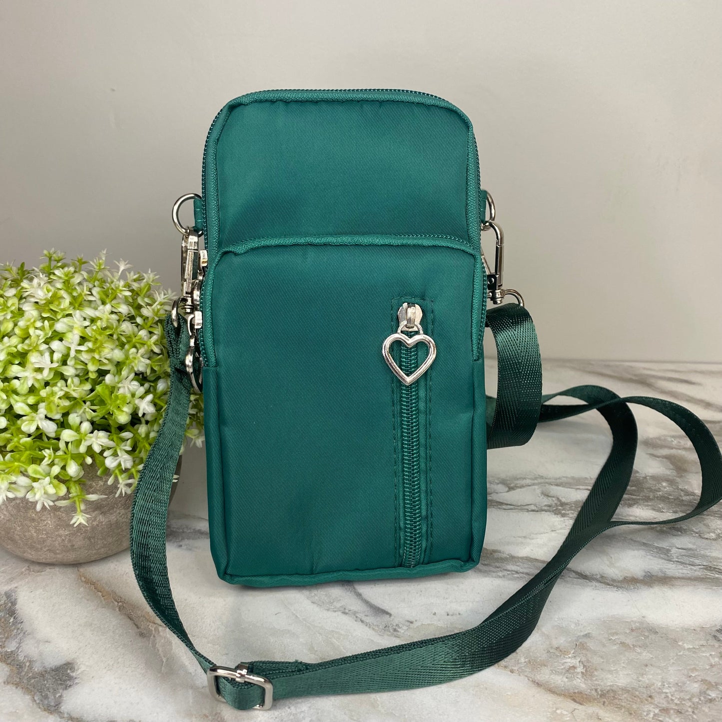 Mia Crossbody Nylon Wallet