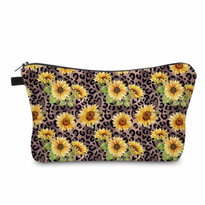 Pouch - Floral Sunflower Animal Print