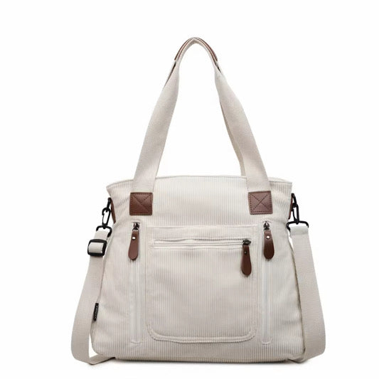 Caitlin Handbag - Corduroy Solid