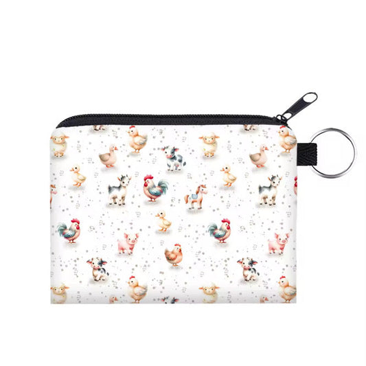 Mini Pouch - Farm Animals Small