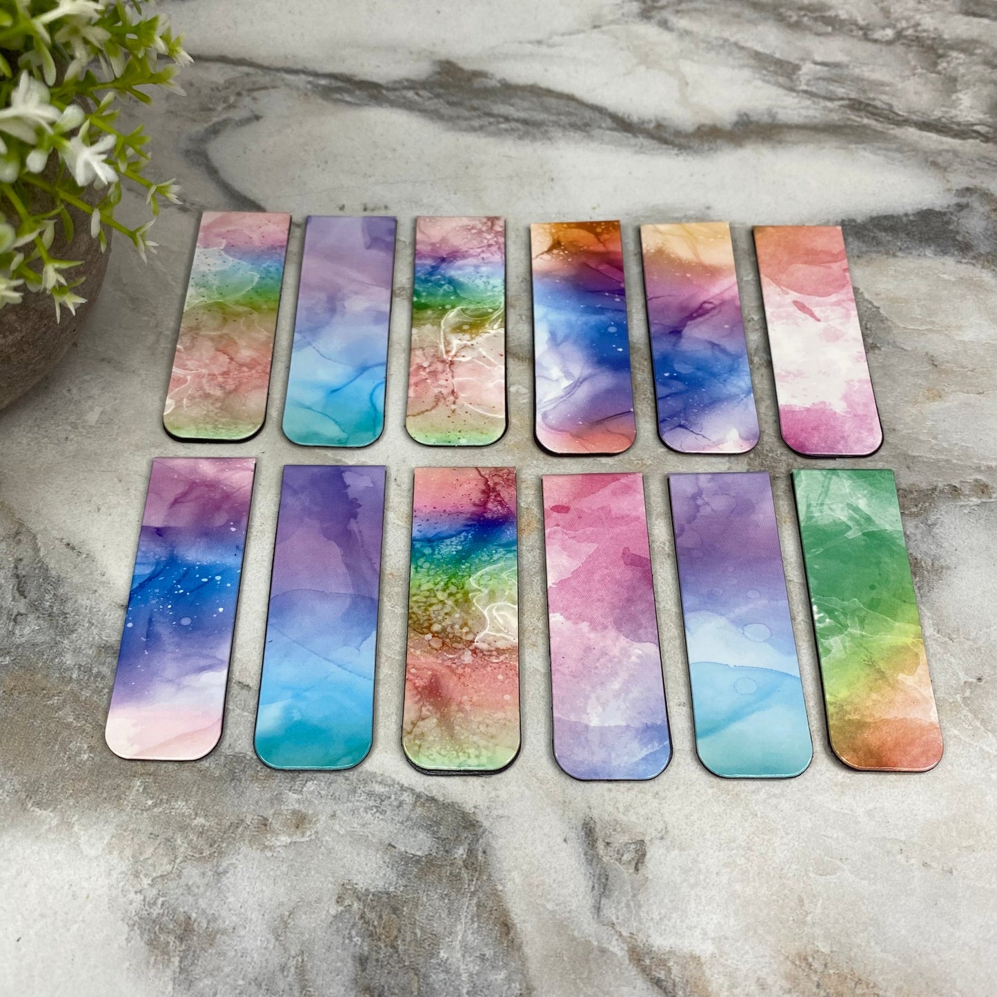 Bookmark -  Watercolor Magnetic Mix