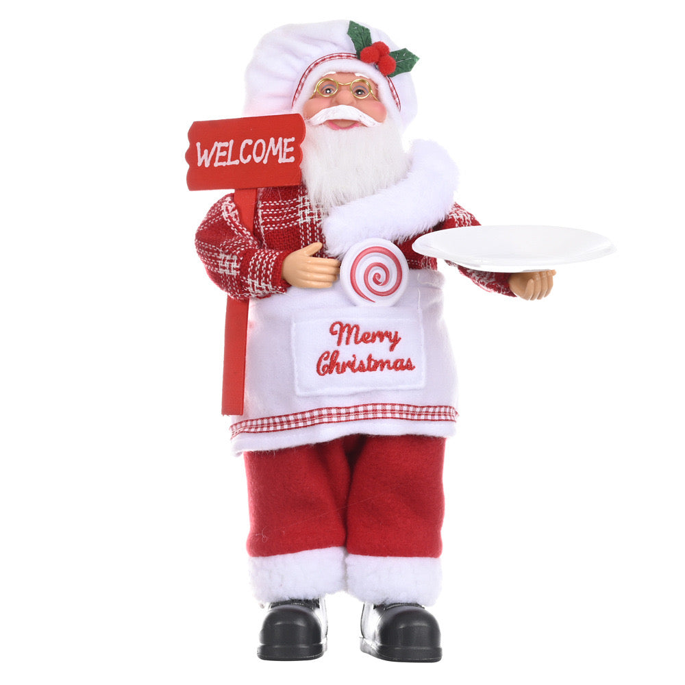 Santa Decor - Holiday Christmas - PREORDER 10/3-10/5