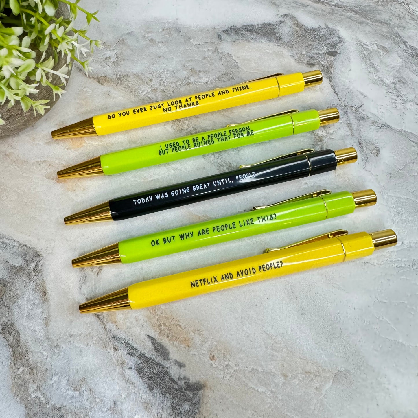 Pen - People Suck Set
