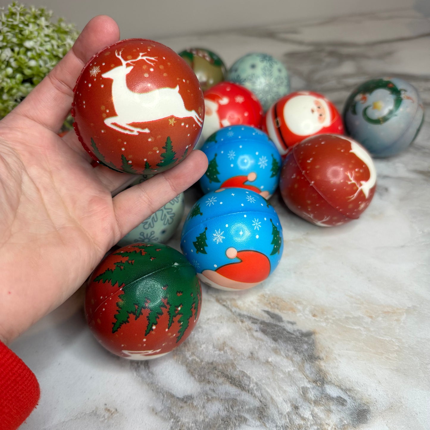 Christmas Stress Ball Toy