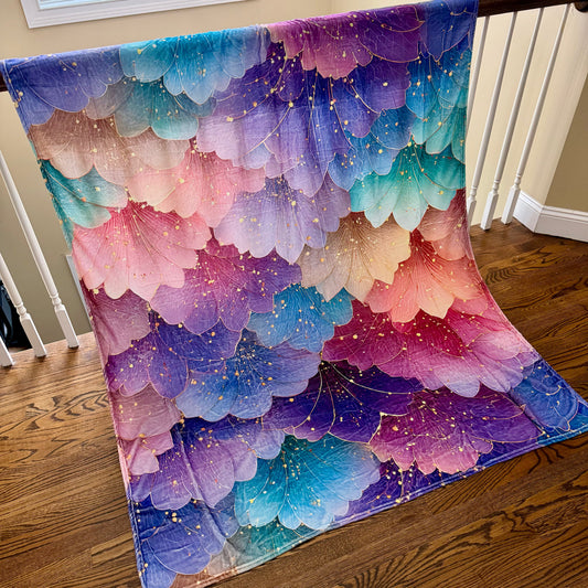 Blanket - Petal Golden Floral