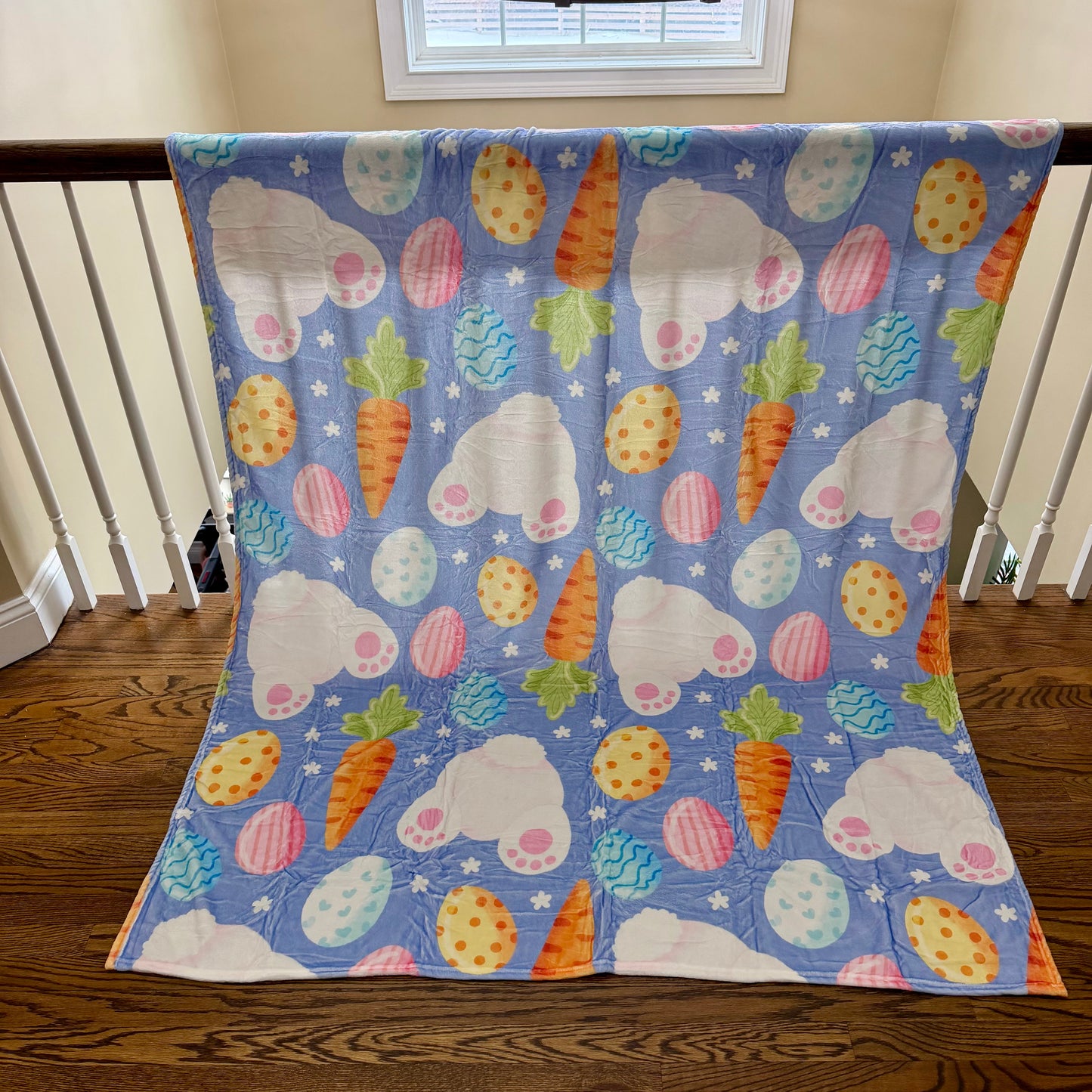 Blanket - Easter - Carrot Bunny Egg