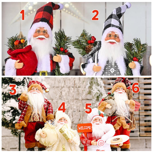 Santa Decor - Holiday Christmas - PREORDER 10/3-10/5