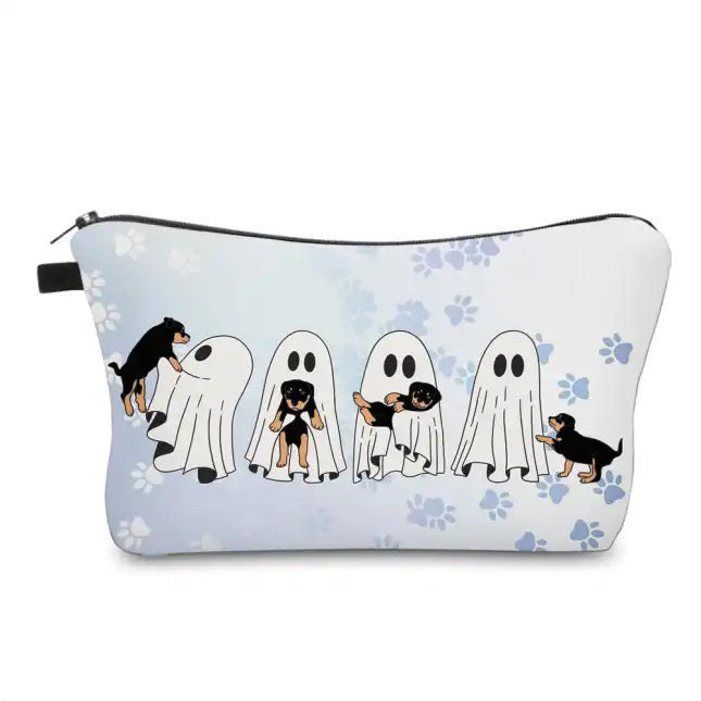 Pouch - Halloween Fall - Ghost Dog Paws