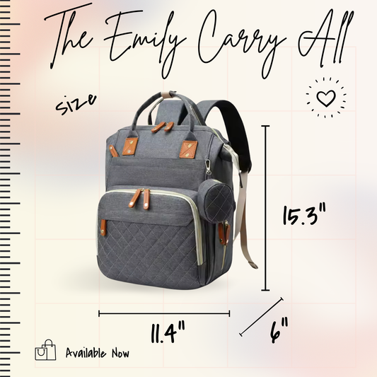 Emily Travel Bag - Quilted Solids - PREORDER