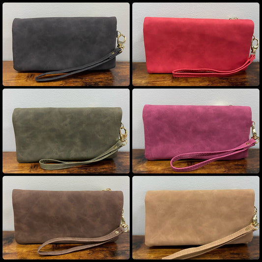 Wallet - Rectangle Soft Faux Leather - PREORDER