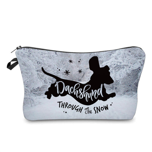 Pouch - Holiday Christmas - Dachshund Through The Snow